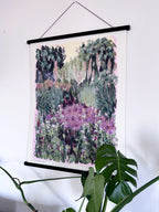 Art print with hanger Campo de flores n.2