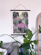 Art print with hanger Campo de flores n.2