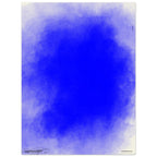 Dark blue gradient retro art print unframed