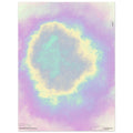 abstract aura boho wall art print unframed