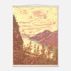 Art Print with hanger Valley View
