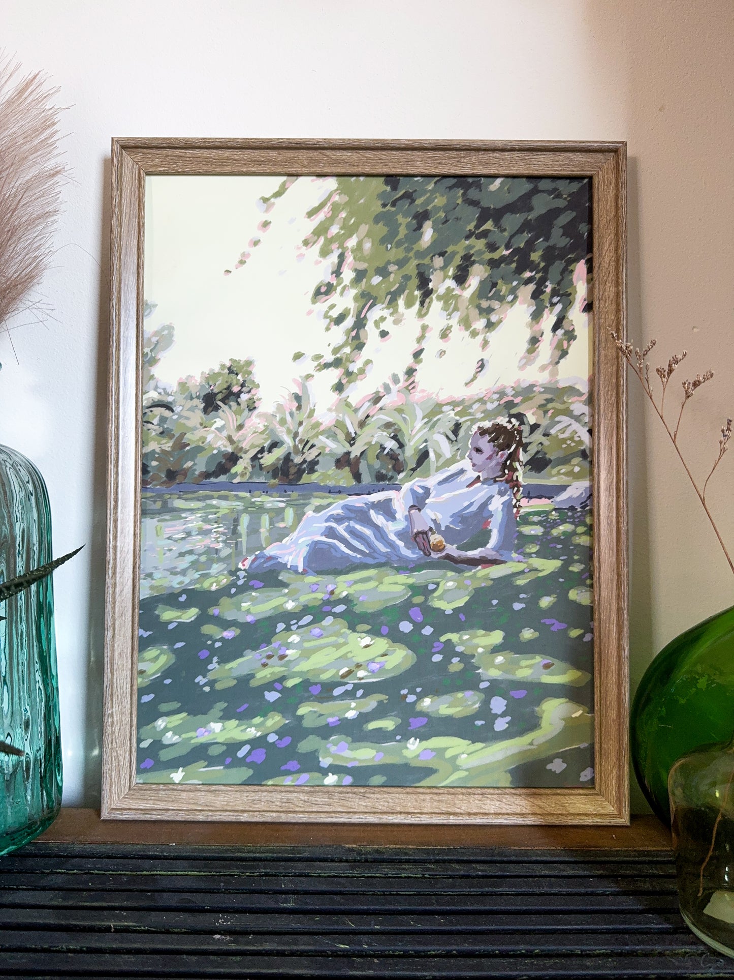 Boho wall art ethereal paradise