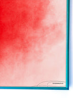 retro abstract art print detail