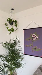 Art print with hanger Henbane Magic Plants